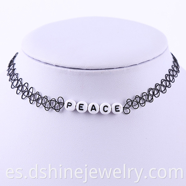 tattoo choker necklace